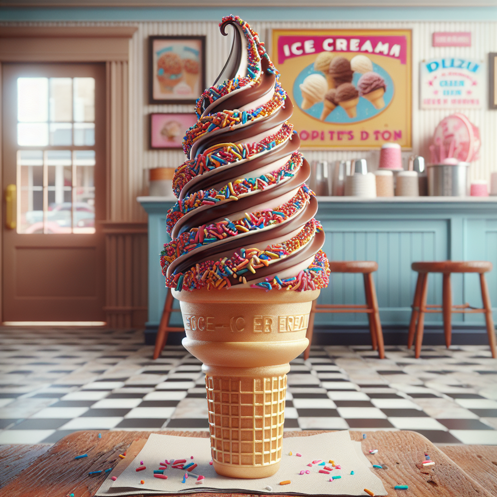 Dairy Deluxe: A timeless treat that brings a scoop of joy with every lick, celebrated in Birmingham's sweet scene.