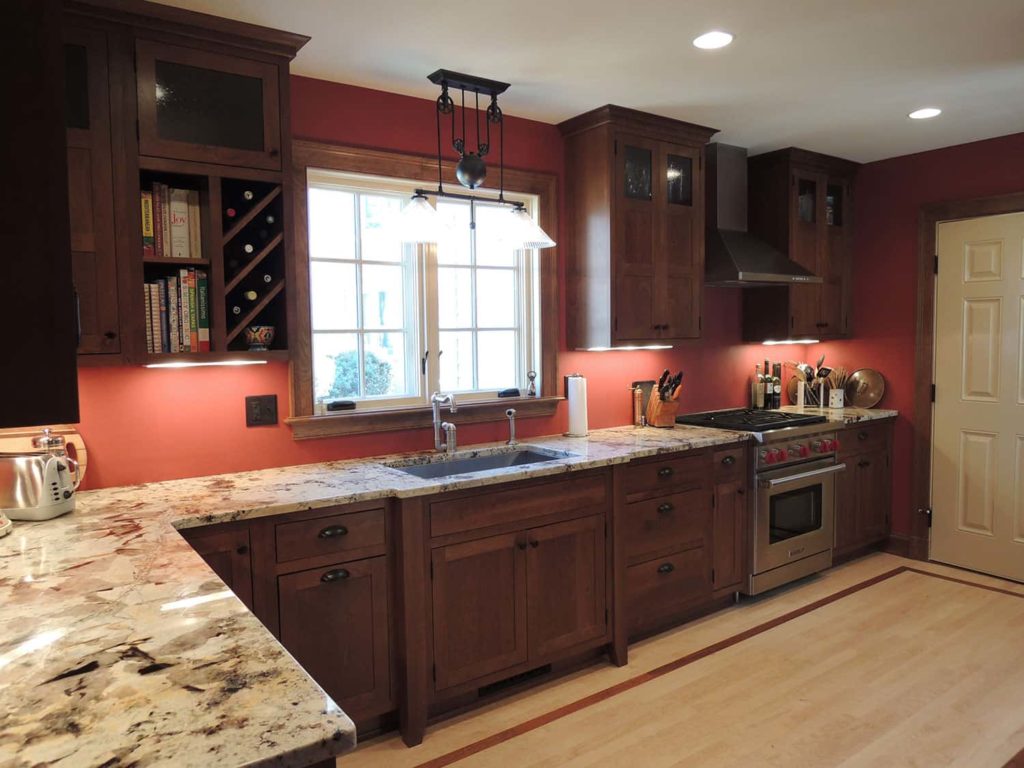 A modern, water-efficient kitchen plumbing setup.